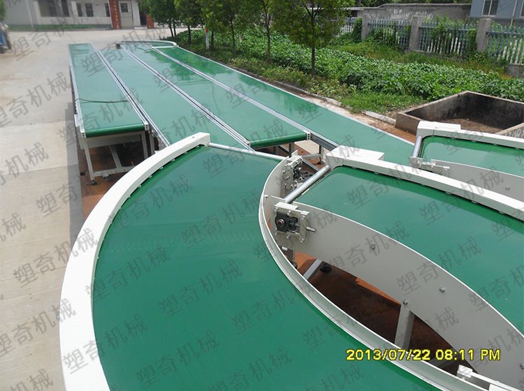 轉(zhuǎn)彎輸送機(jī)